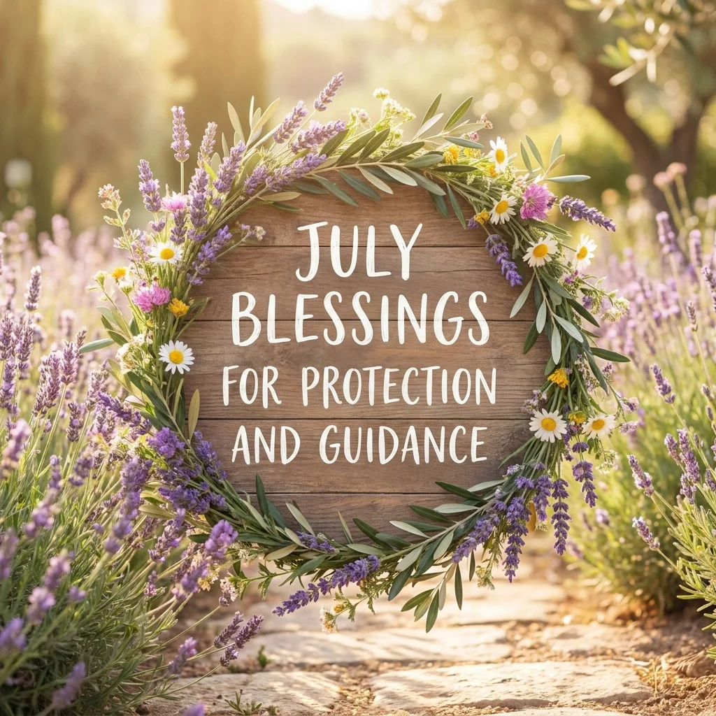 July Blessings for Protection and Guidance