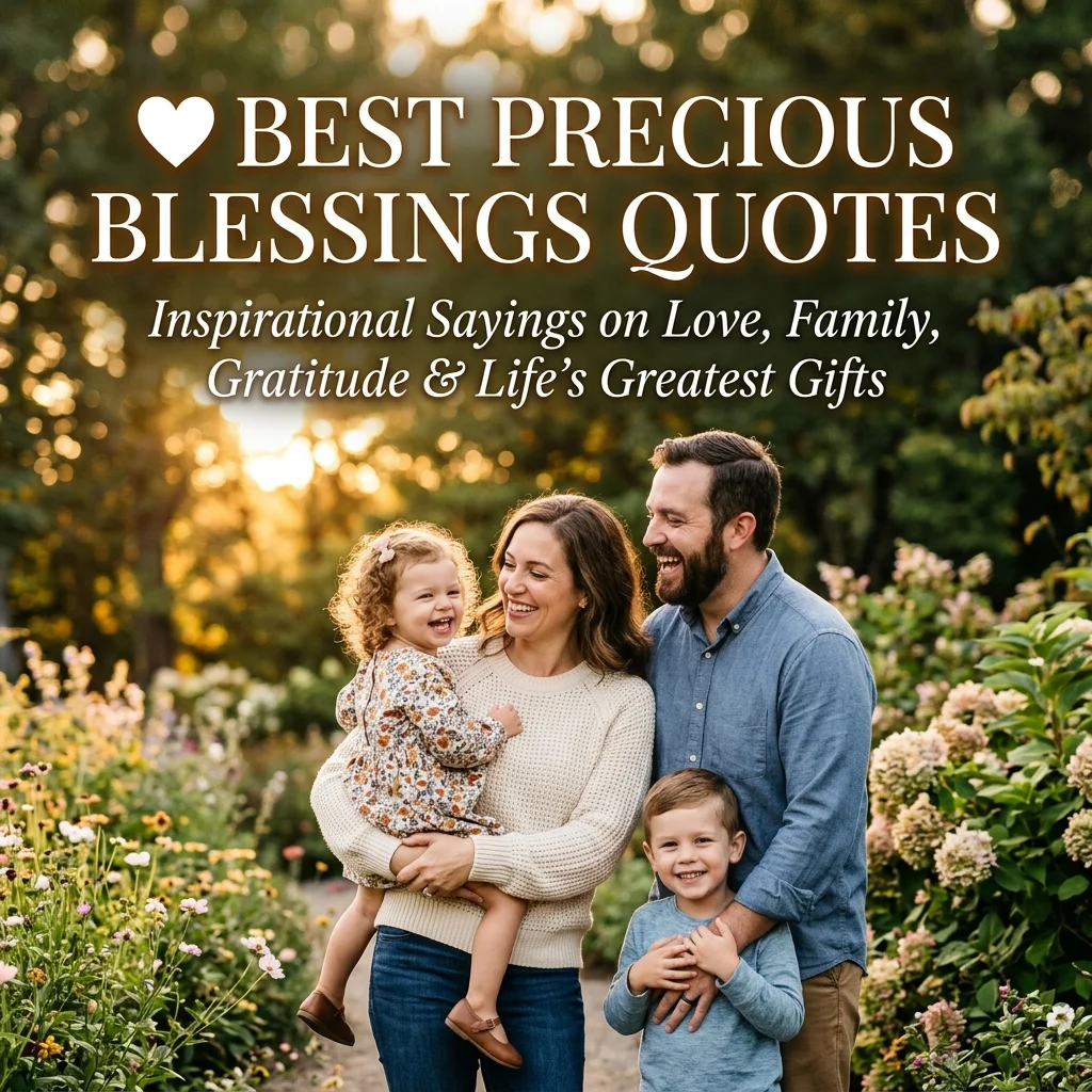 ❤️ Best Precious Blessings Quotes