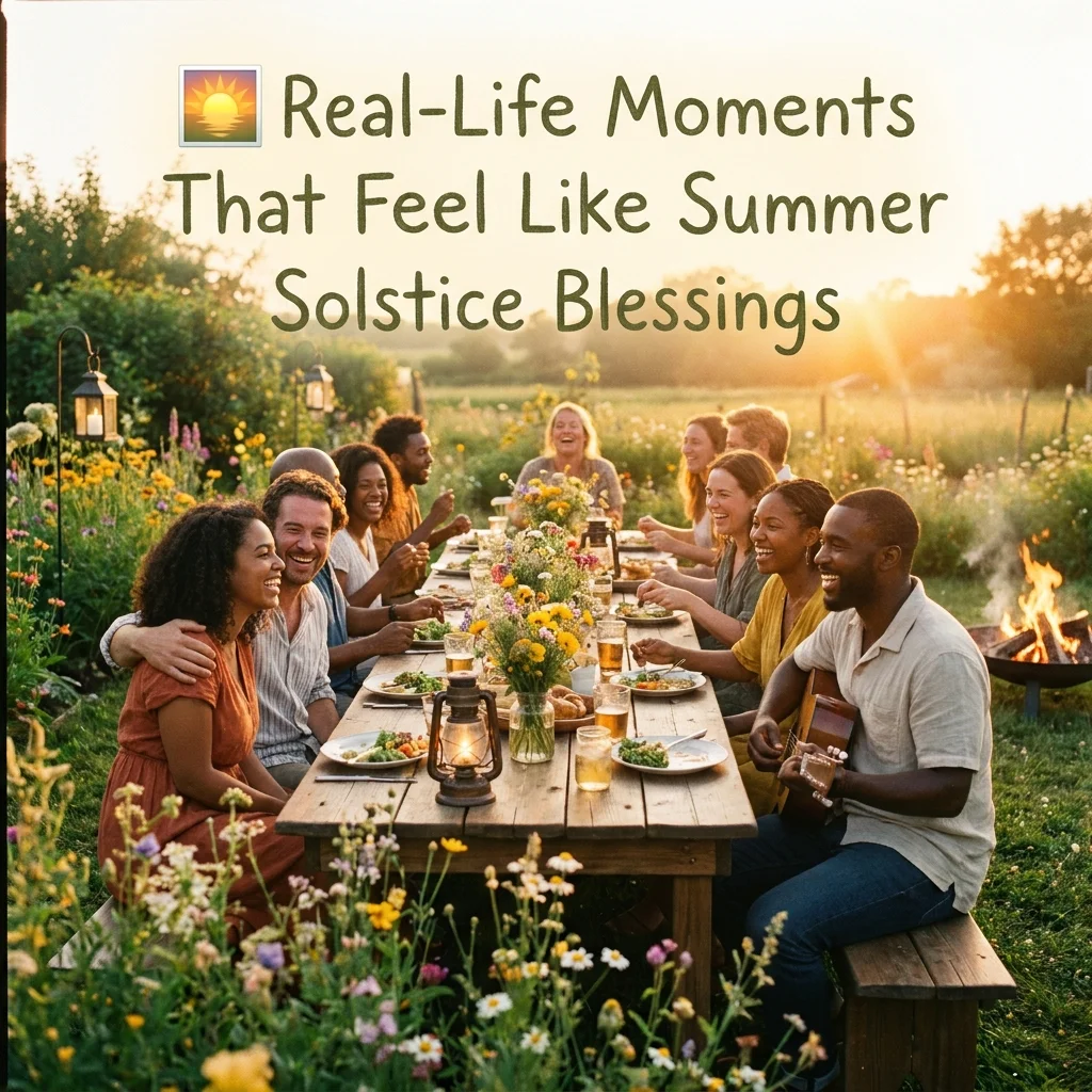 🌅 Real-Life Moments That Feel Like Summer Solstice Blessings