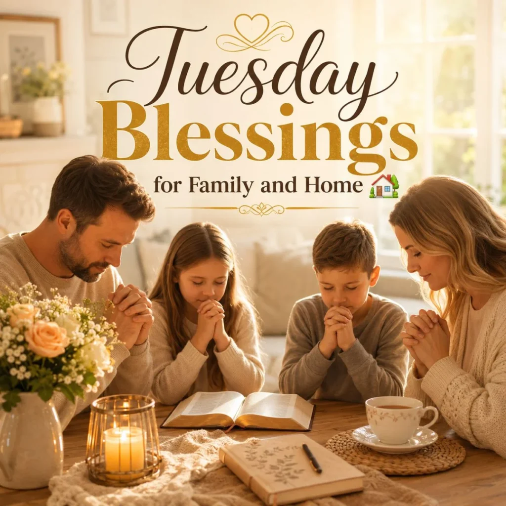 Tuesday Blessings for Family and Home 🏡