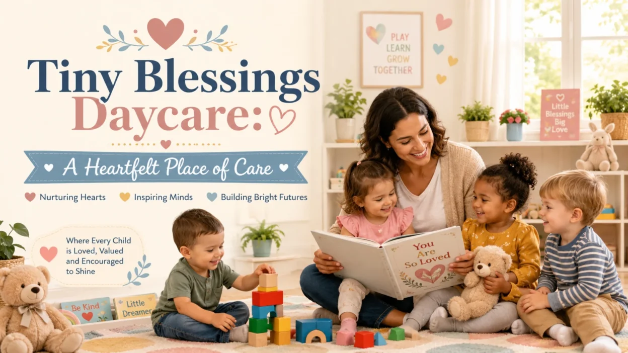 Tiny Blessings Daycare image showing a warm, caring childcare place with a gentle and heartfelt atmosphere